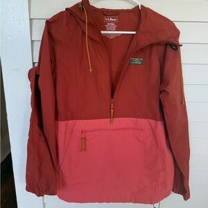 L.L. Bean Half-Zip Windbreaker